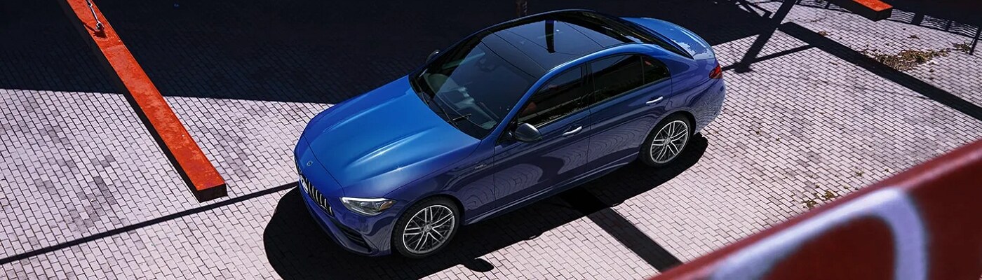 Mercedes-Benz AMG C-Class Mercedes-Benz AMG C-Class sedan parked in a city